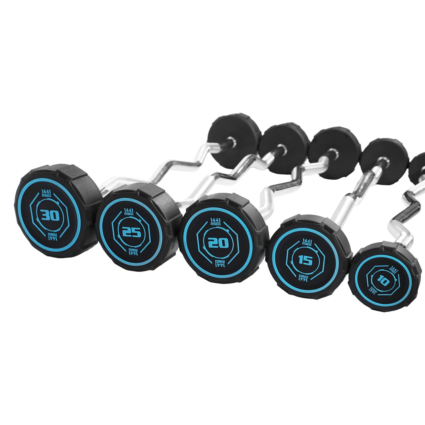 Weightlifting curl bar