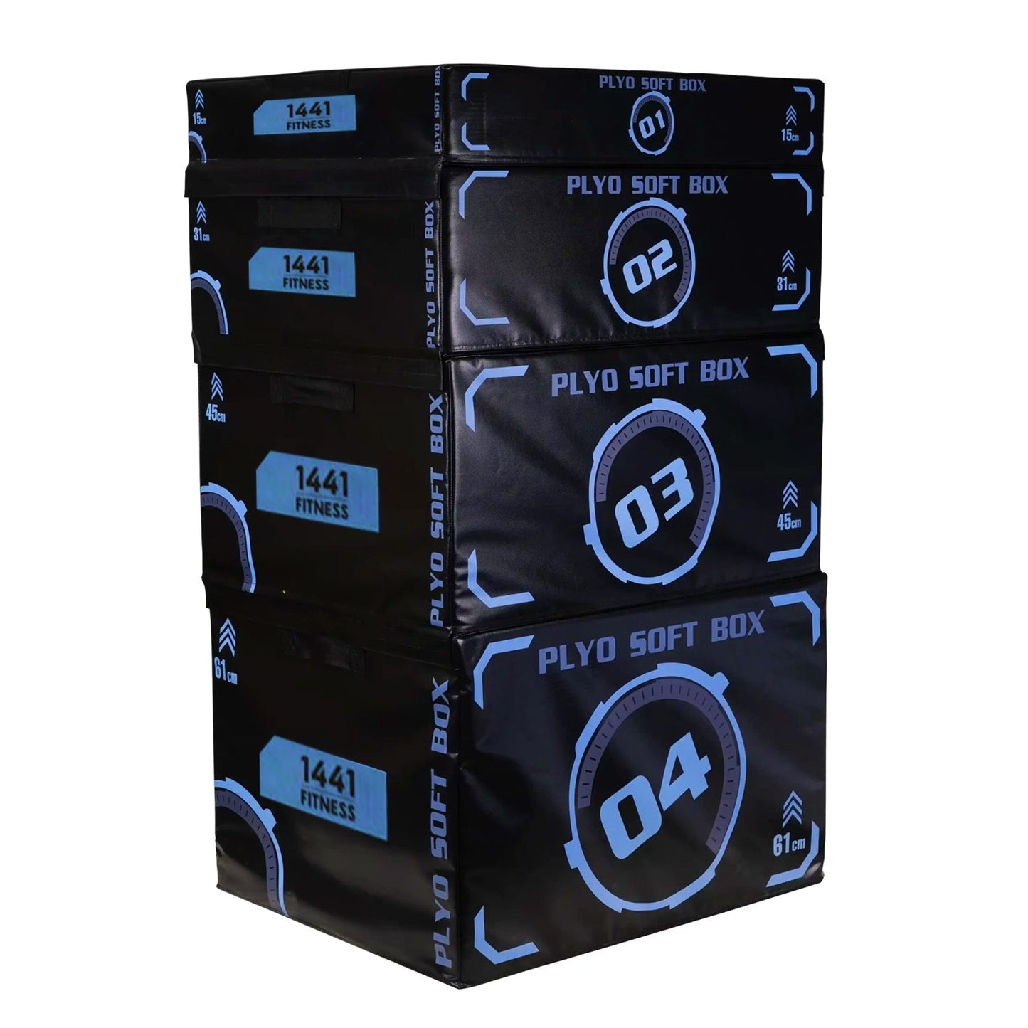 1441 Fitness 4 in 1 Adjustable Plyo Box