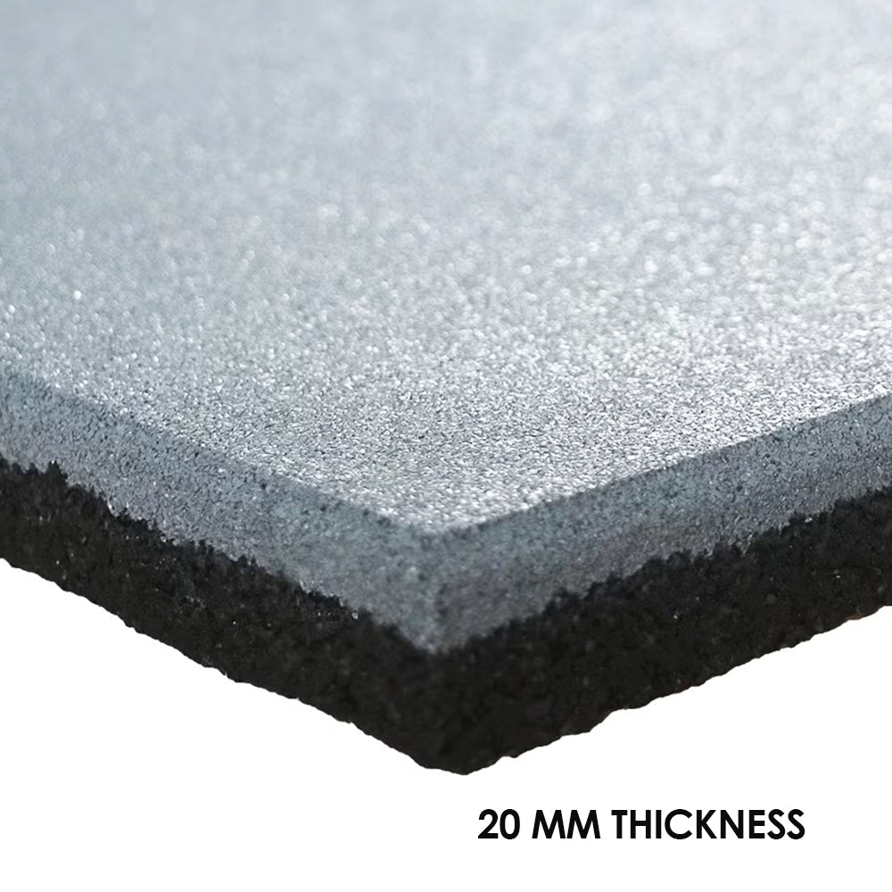 1441 Fitness Heavy-Duty Gym Tile 100 x 100 (cm) - 20 mm Grey