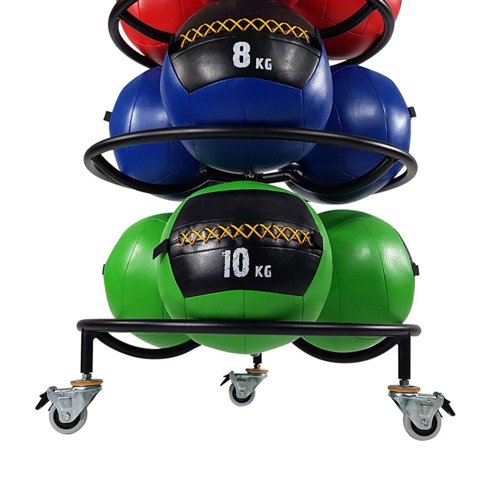 Ball 18 Balls Rack with Wheels