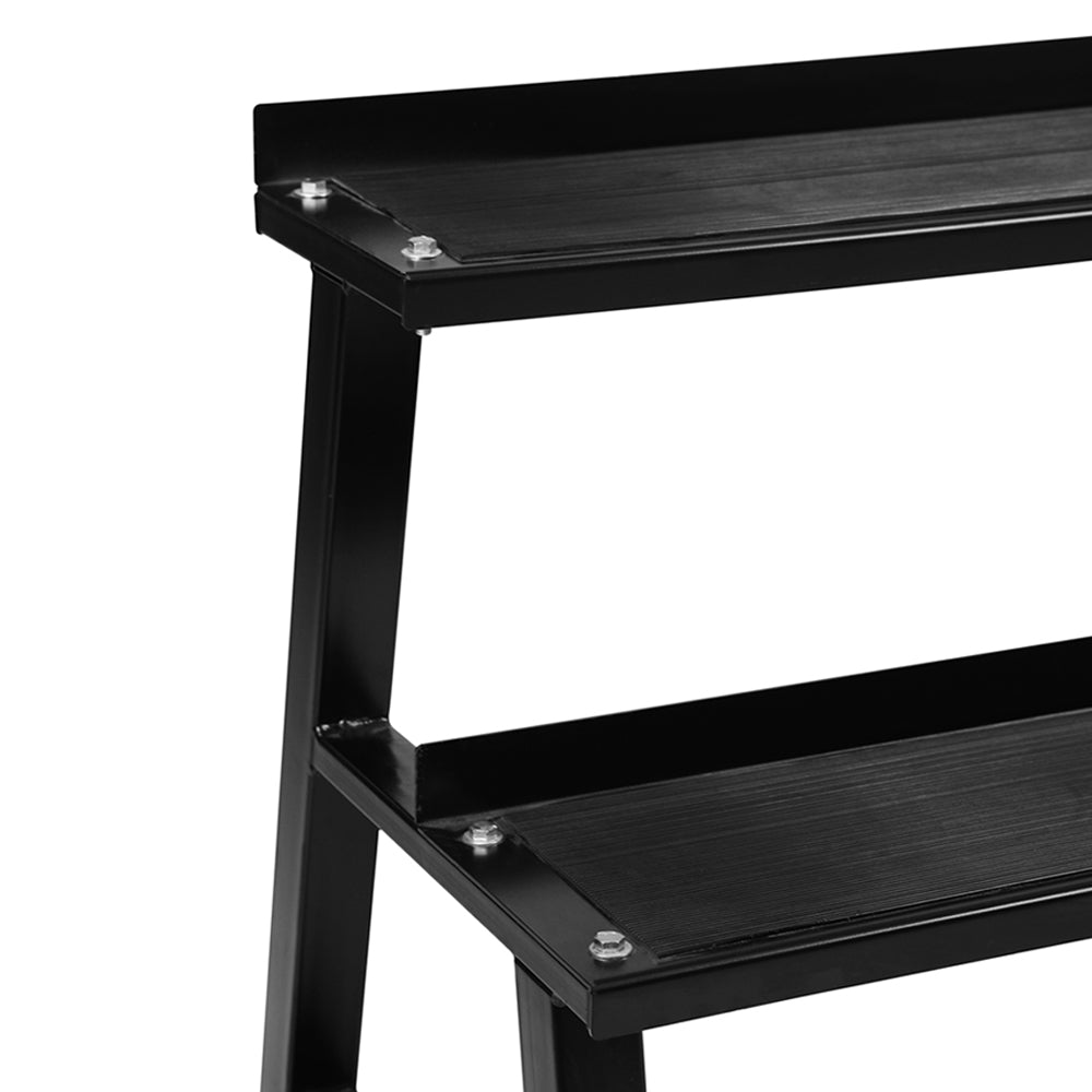 Kettlebell Rack-with black finish to your gym space a great aesthetic