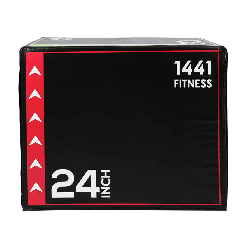 1441 Fitness Premium - 3 in 1 Foam Plyometric Box (Plyo box)