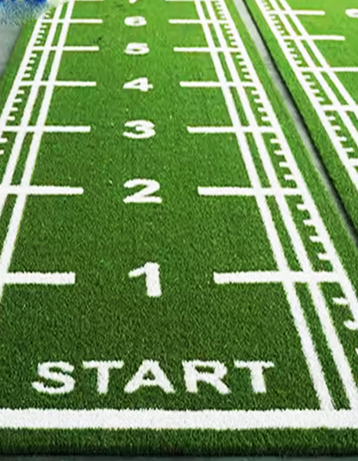 Sled Track Grass with Marking - 10 x 2 Meters