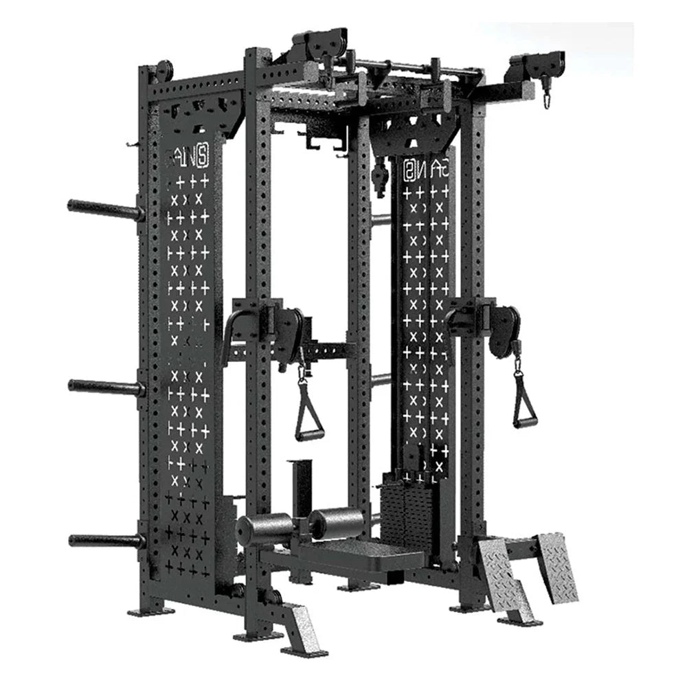 Heavy Duty Gym Tile 20 MM -100 x 100 CM Adjustable Bench A8007 7 Ft Olympic Bar with Rubber Bumper Plates - 80 KG Set Livepro Multi Function & Squat Rack - LP6004