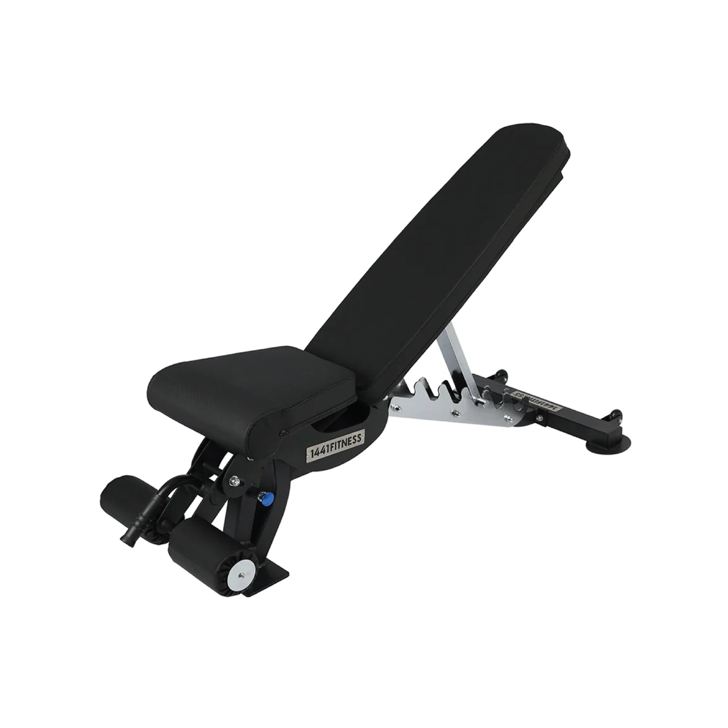 Combo Offer Squat Rack MDL66 + 7 ft Bar and 80 Kg Tri Grip Set with Adjustable Bench A8007