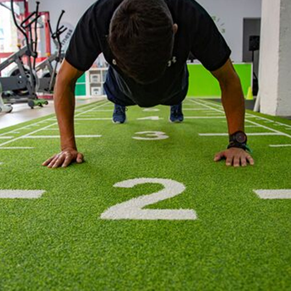 Sled Track Grass with Marking - 10 x 2 Meters