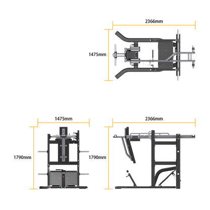 Insight Fitness Pendulum Squat - SH033