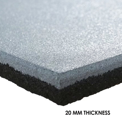 1441 Fitness Heavy-Duty Gym Tile 100 x 100 (cm) - 20 mm Grey