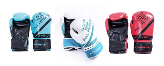 Livepro Sparring Gloves14 Oz Red - LP8600