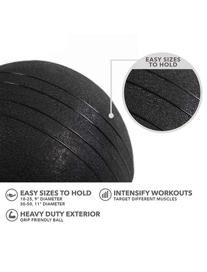 1441 Fitness Pro Grip Slam Ball (2 to 20 KG) 