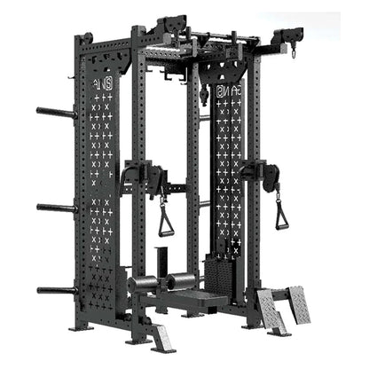 Heavy Duty Gym Tile 20 MM -100 x 100 CM Adjustable Bench A8007 7 Ft Olympic Bar with Rubber Bumper Plates - 80 KG Set Livepro Multi Function & Squat Rack - LP6004