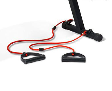 Adjustable Curved Sit Up Ab Bench with Leg Support - 0701A 