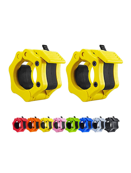 1441 Fitness Barbell Collars - Assorted Color (Sold as pair) 