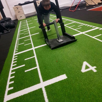 Sled Track Grass with Marking - 10 x 2 Meters